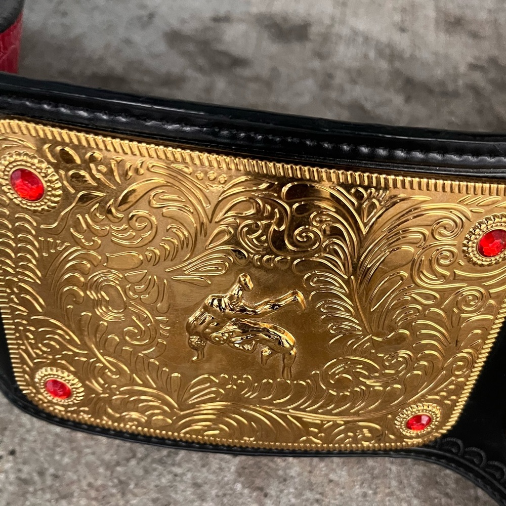 WWE World Heavyweight Championship Retro Official Authentic Title Belt - Picture 9 of 10
